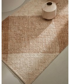 Beżowo-kremowy dywan z juty 160x230 cm Maelan – Kave Home