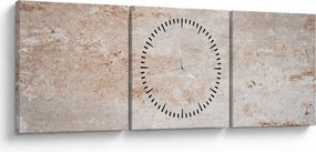 Obraz - Ściana (z zegarem) (90x30 cm)