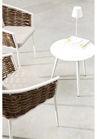 Aluminiowy okrągły stolik ogrodowy ø 50 cm Ridley – Bizzotto