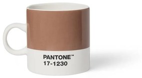 Jasnobrązowy ceramiczny kubek na espresso 120 ml Mocha Mousse 17-1230 – Pantone