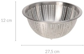 Durszlak, stal nierdzewna, Ø 27,5 cm