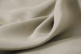 Beżowa zasłona OXFORD 140x250 cm Zawieszanie: Metalowe pierścienie