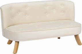 Nierozkładana sofa dziecięca Somebunny welur