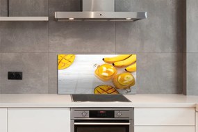 Panel szklany do Kuchni Egzotyczny Mix Mango i Banan