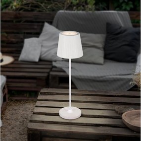 Eglo 75793 - Lampa stołowa LED ściemnialna zewnętrzna CABOZO LED/3,8W/5V 2000 mAh IP44 biała