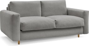 Szara sofa do spania/rozkładana 220 cm Cocoone – Bobochic Paris