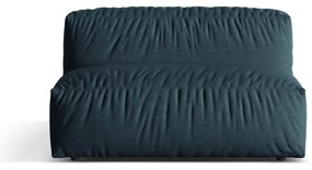 Ciemnoniebieski moduł sofy (moduł środkowy) Martina – Micadoni Home