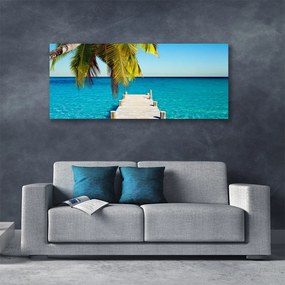 Obraz drukowany na płótnie Most Wiszący nad Zatoką