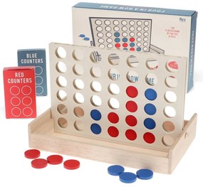 Gra typu kółko i krzyżyk Four in a Row game set – Rex London