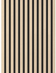 Mexen Lam-F lamele ścienne akustyczne 275 x 30 cm, filc 8 mm, fornir techniczny, Dąb Piaskowy - S105-275307-3015-001