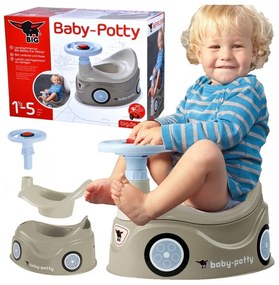 Big nocnik szary new bobby car autko kierownica