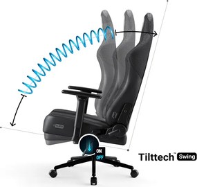 Fotel do grania dla młodzieży Diablo X-Player 2.0 Small Size, kolor czarny