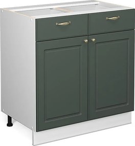 Szafka dolna do kuchni green gold country 80x51.6x82 fame-line