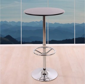 Wysoki podnóżek Bilbao,  czarny