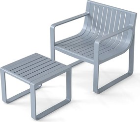 Zestaw Meble ogrodowe Fotel ogrodowy ze stolikiem Meble balkonowe