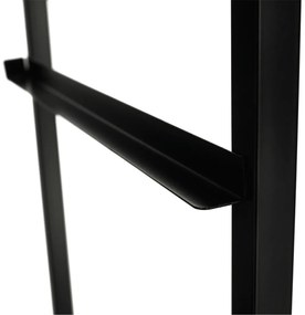 Komoda z szufladami z tkaniny PALMERA, czarny