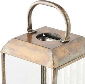 Metalowy/szklany lampion (wysokość 49 cm) Herslev – House Nordic