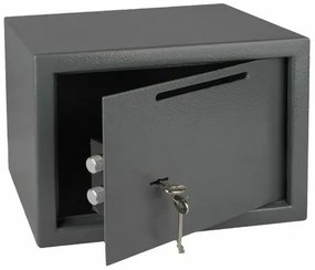 Stalowy sejf wrzutowy z zamkiem mechanicznym  RS.25.FK