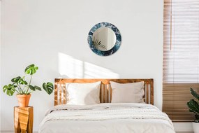 Lustro dekoracyjne okrągłe Burzliwe morze