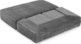 Modułowa sofa piankowa, dziecięca Twino, kolor szary