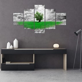 Obraz - Kawałek natury w mieście (125x70 cm)