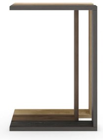 Stolik w dekorze dębu 40x30 cm Macha – Marckeric