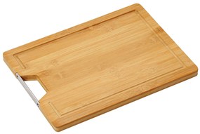 Deska kuchenna do krojenia, bambusowa, z metalowym uchwytem, Kesper
