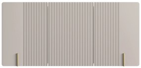 Komoda Malmi 150 cm wisząca - kaszmir / crema bianca / złoty