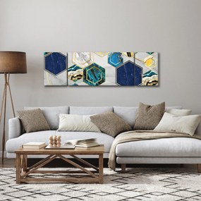 Obraz - Marmurowa kompozycja (170x50 cm)