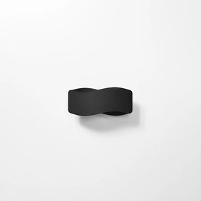 Kinkiety nowoczesny Zanila, stal - 1 źródło światła 4000K - L.30 x H.13 cm - czarny