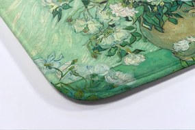 Dywanik antypoślizgowy do łazienki Dywanik antypoślizgowy do łazienki Van Gogh Róże