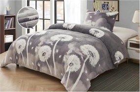 PrzytulneMieszkanie.pl PrzytulneMieszkanie.pl Pościel z mikropluszu DANDORIA szara Rozmiar pościeli: 70 x 90 cm | 140 x 200 cm