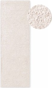 Chodnik z materiału bouclé tkany ręcznie w kolorze kości słoniowej 80x200 cm Notting Hill Portobello – Ted Baker