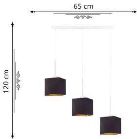 Lampa wisząca na listwie 5 kolorów do wyboru H6-T15