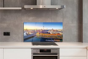 Panel Szklany Berlińskie Mosty nad Rzeką