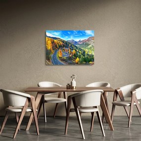 Obraz na szkle - Przełęcz Malajska (70x50 cm)