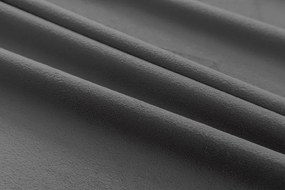 Zasłona zaciemniająca DREAM VELVET 140x250 cm, ciemnoszara Zawieszanie: Metalowe pierścienie