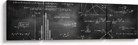 Obraz - Miłość do liczb (170x50 cm)