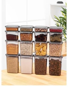 Pojemniki 16 szt. na żywność Fresco – Hermia