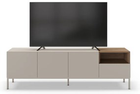 Kremowa szafka pod TV 180x55 cm Cailin – Marckeric
