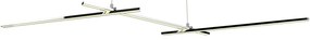Lampa wisząca LED w kolorze srebra Thasos – Candellux Lighting
