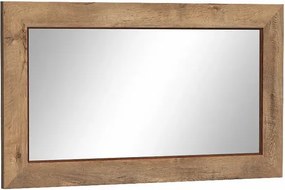 Lustro ścienne 70x120 w ramie dąb lefkas C3-G38
