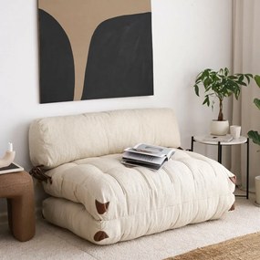 Rozkładana sofa Teddy 2 Cream