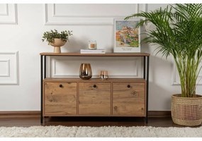 Szafka Solace Atlantic Pine and Black