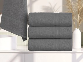 Ręcznik CLARYSSE ELEGANCE 60x110 cm szary, 100% bawełna