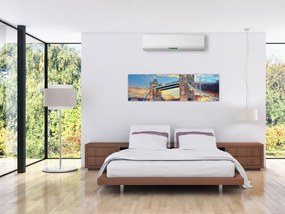 Obraz - Tower Bridge, Londyn, Anglia (170x50 cm)