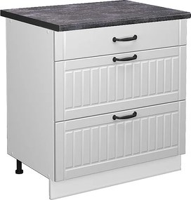 Szafka dolna do kuchni biały domek wiejski 80x60x82 fame-line