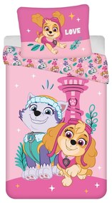 Dziecięca pościel jednoosobowa z mikrowłókna 140x200 cm Paw Patrol – Jerry Fabrics