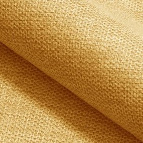 Designowy fotel CLOVER BREGO, musztardowy