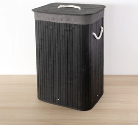 Bambusowy kosz na pranie SADE, 80 l